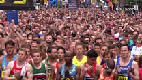 Manchester run starts with minute silence