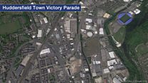 Triumphant Terriers on parade to celebrate Premier League promotion