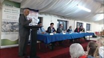 Tory candidate sorry for shooting comment