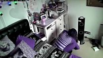 Cleaner is caught stealing on camera