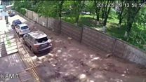 Чоң шаардагы суу түтүк жарылганда