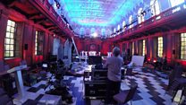 Timelapse video of election debate set