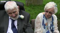 Couple aged 95 and 93 tie the knot