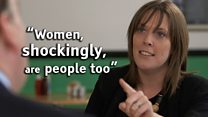 'Women, shockingly, are people too'