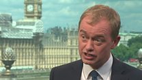 Farron's heated interview over Brexit