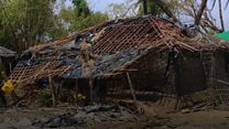 Bangladeshi island recovering from cyclone