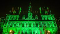 Green protest against US climate deal move