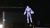 Inventor shows off 'Iron Man' flying suit