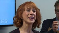 Fired US comic weeps: 'Trump broke me'