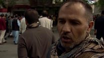Gunfire interrupts Kabul bombing witness