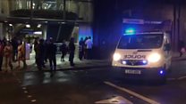 'Van hits pedestrians' on London Bridge