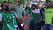 ایجبسٹن میں شائقین کرکٹ کا جشن