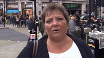 London tourists 'not put off by attack'