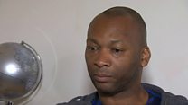 Family in restaurant during attack