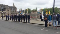 Norwich silence after London attack