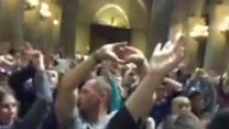 Inside Notre-Dame during lockdown