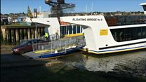 Car bumpers still scraping on new troubled Cowes chain ferry