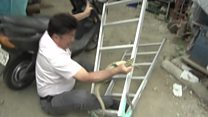 Runaway lizard captured