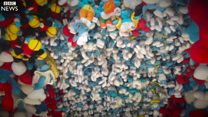 How many Smurfs can you fit in a van?