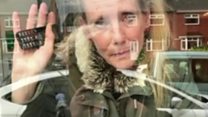 Woman locked into bank