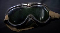 War veteran 'delighted' after air crash goggles found