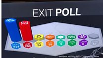 Exit poll shock on social media