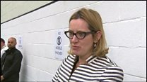 Amber Rudd's nevous wait