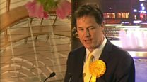Disappointed Clegg accepts defeat