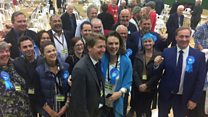 Cheers as Tories hold Worcester