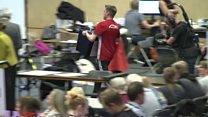 General election: Volunteers race to be first to finish count
