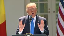 Trump on Comey claims: 'I didn't say that'