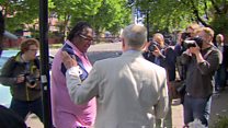 Corbyn tells well-wisher: We're not far off are we