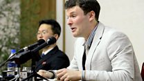 Otto Warmbier at press conference