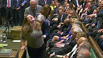 Jokes traded as Speaker dragged to chair