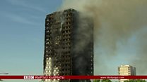 Лондондогу көп кабаттуу үйдөгү өрт