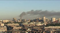 Big fire breaks out in London tower block