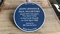 Lennon and McCartney gig pub honoured