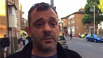 London fire: 'It was like a horror movie'