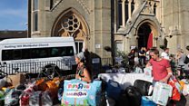 'Food, toys and clothes' for fire victims