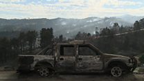 South Africa wildfire devastation