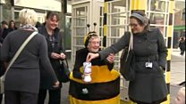 'Bee lady' receives freedom of city