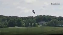 Blimp plunges from sky at US Open