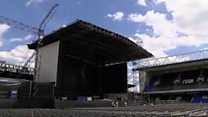 Portman Road transformed for Elton gig