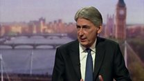 Hammond: Grenfell cladding was banned in UK