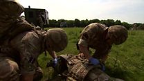 Medical reservists take-on battlefield training