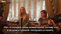 Лиза Пескова посетила первый совет блогеров в Госдуме