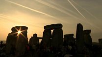 A sunny summer solstice at Stonehenge
