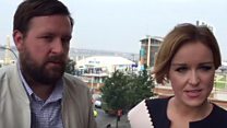 Wedding surprise for blast couple