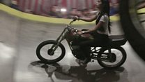 Indonesia's female 'devil wheel' riders