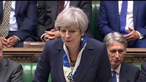 Corbyn came a 'good second', jokes May